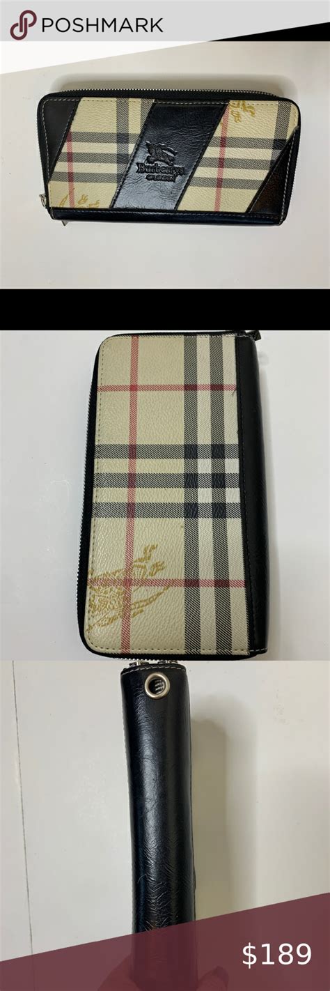 burberry london authentication wallet|burberry zipper wallet.